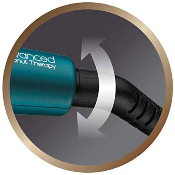 Remington Advanced Coconut Therapy Curling Wand 25-38mm Barrel With Anti-Slip Coating - Jade - Image 8