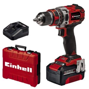 Einhell TE-CD 18/50 Li-i Power X-Change Cordless Impact Drill With Battery And Charger – Red/Black