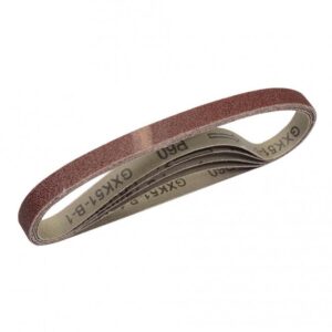 Silverline Sanding Belts 13 x 457mm 5 Pack – 60 Grit