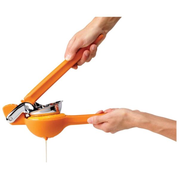 Chef'n FreshForce Citrus Juice Squeezer Plastic 25cm - Orange - Image 4