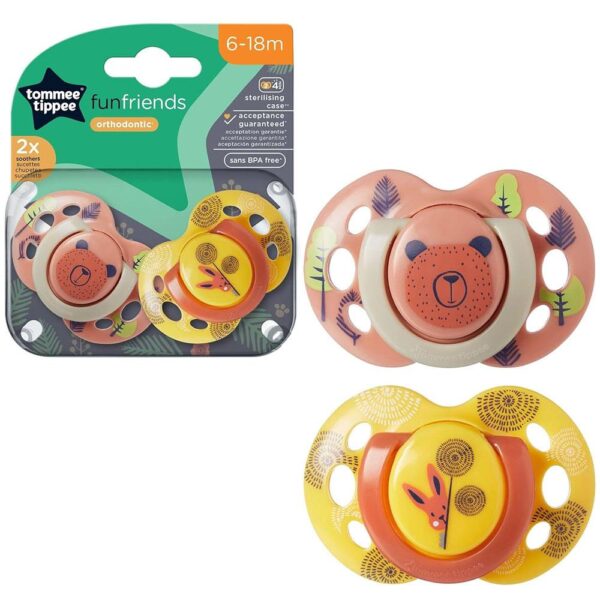 Tommee Tippee Fun Style Soothers