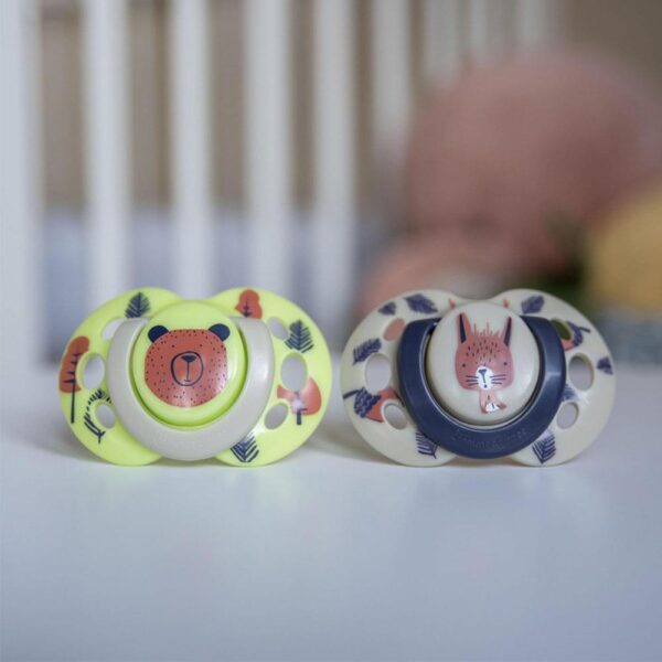Tommee Tippee Fun Style Orthodontic Soothers Pack of 2 - Assorted - Image 5