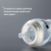Tommee Tippee Natural Start Anti-Colic Baby Bottle 340ml Pack of 4 - Clear - Image 4
