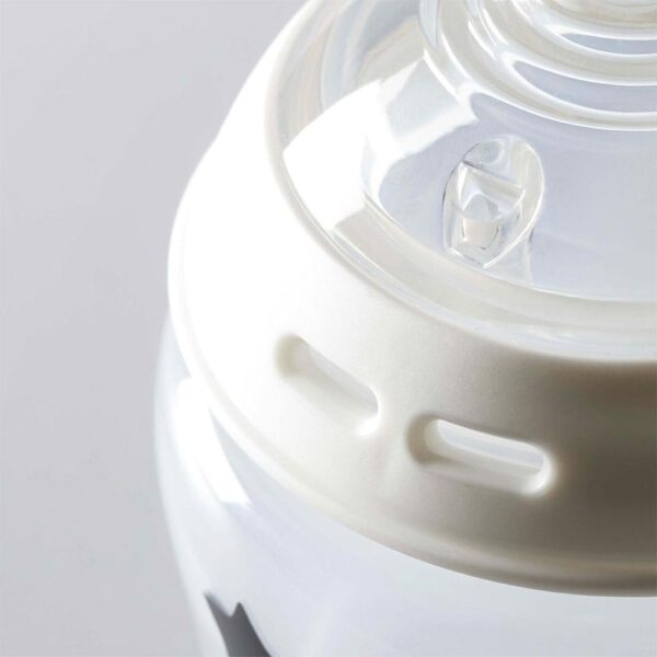Tommee Tippee Natural Start Anti-Colic Baby Bottle 340ml Pack of 4 - Clear - Image 6