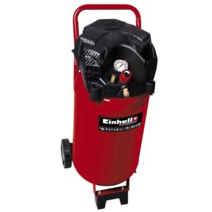 Einhell TC-AC 240/50/10 OF Oil Free Air Compressor 1500W 50 Litres 10 Bar 145 PSI 240V – Red/Black