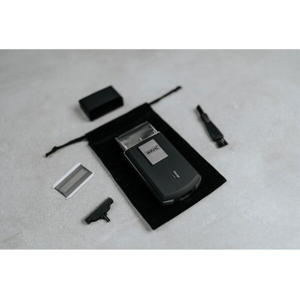 Wahl Travel Shaver Razor Cordless And Rechargeable 45 Min Run Time - Black - Image 6