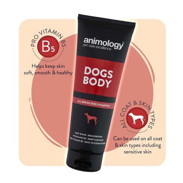 Animology Dogs Body Dog Shampoo - 250ml - Image 4