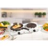 Fine Elements Double Hot Plate Stainless Steel 2500W - White - Image 3