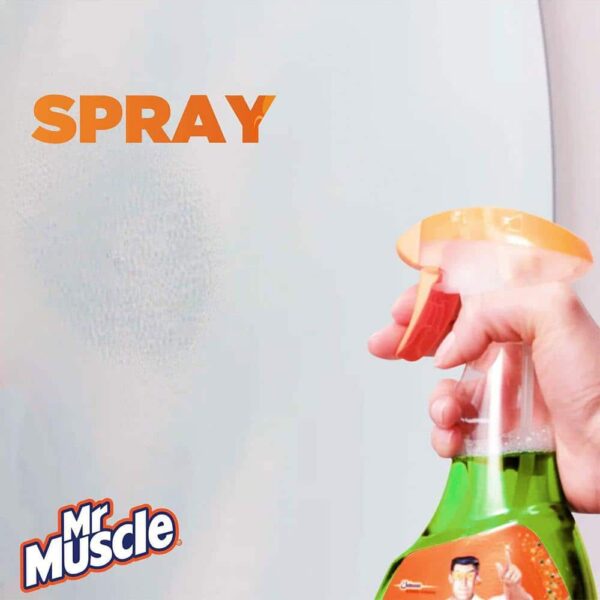 Mr Muscle Platinum Window & Glass Spray - 500ml - Image 3