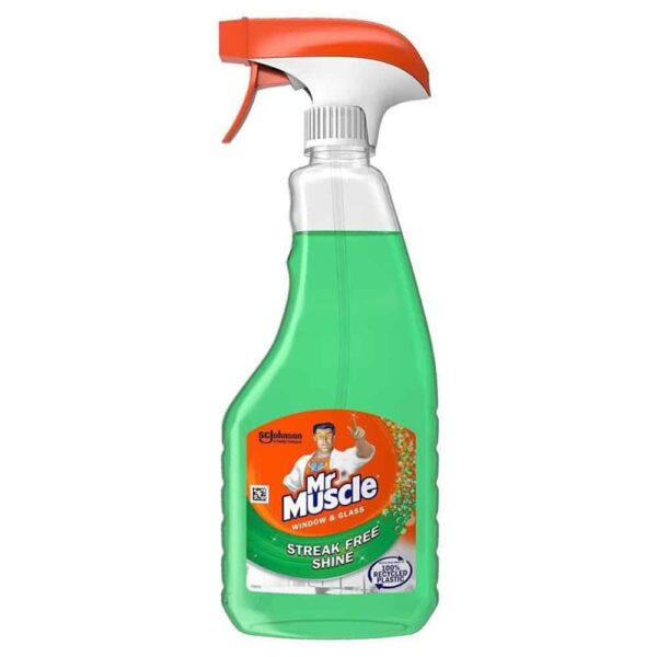 Mr Muscle Platinum Window & Glass Spray - 500ml - Image 5