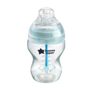 Tommee Tippee Closer To Nature Advanced Anti-Colic Baby Bottle 260ml – Clear