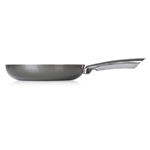 Morphy Richards Accents Induction Frying Pan 2 Piece Set Aluminium With Non Stick Ceramic Coating - Titanium/Black - Image 2