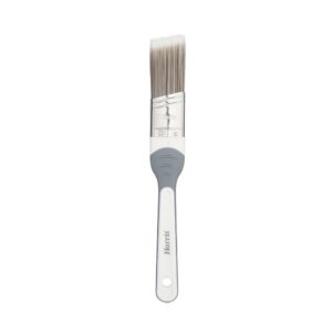 Harris Seriously Good No Loss Walls & Ceilings Angled Paint Brush 1 Inch 25mm – Silver/White