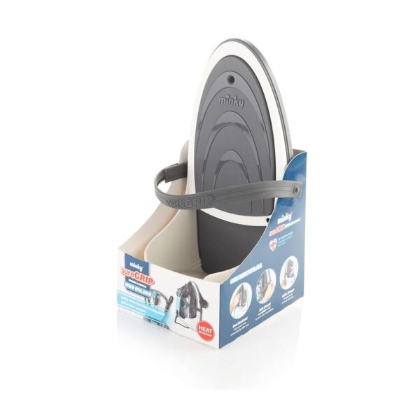 Minky Sure Grip Iron Holder With Strong And Secure Strip - Grey - Image 2