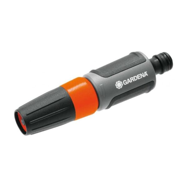Gardena Classic Cleaning Water Nozzle And Spraying With Impulse Trigger And Lock - Orange/Grey - Image 3