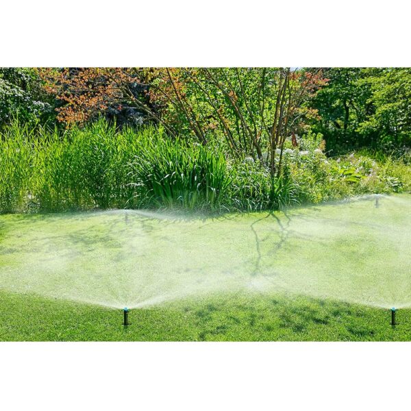 Gardena Pop-Up Sprinkler SD80 With Spray Nozzle 1/2 Inch Female Thread 28-80 m²- Black/Turquoise - Image 5
