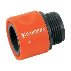 Gardena Threaded Hose Connector 26.5mm (G 3/4 Inch) – Orange/Grey