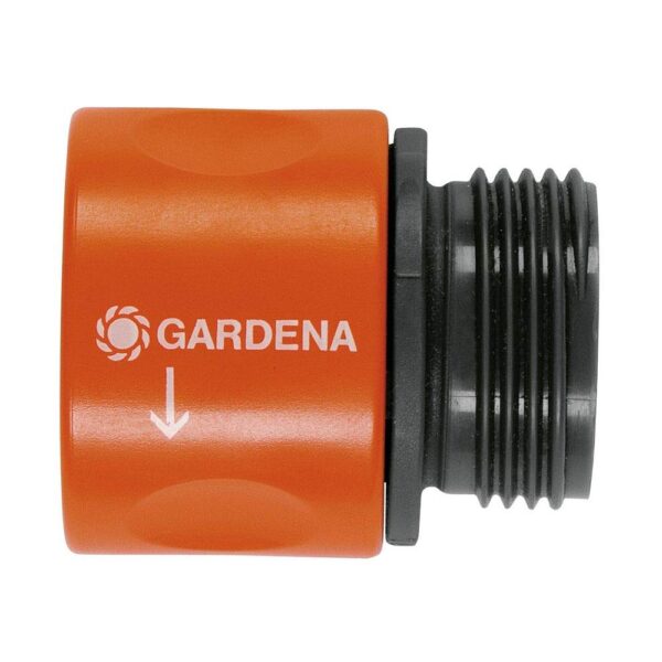 Gardena Threaded Hose Connector 26.5mm (G 3/4 Inch) - Orange/Grey - Image 2
