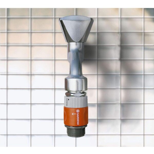 Gardena Threaded Hose Connector 26.5mm (G 3/4 Inch) - Orange/Grey - Image 3