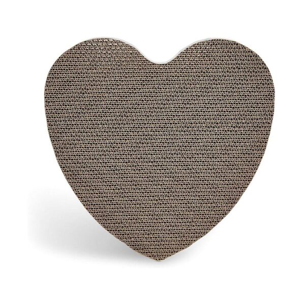 Petface Little Cardboard Heart Cat Scratcher - Multicolour - Image 5