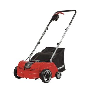 Einhell GC-SA 1231/1 Electric Lawn Scarifier And Aerator 1200W 28 Litres Catch Bag – Red/Black