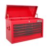 Hilka Heavy Duty 9 Drawer Tool Chest BBS - Red - Image 3