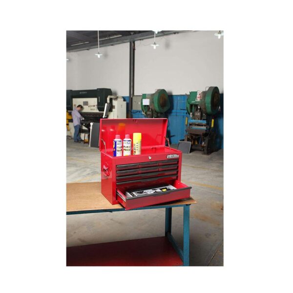 Hilka Heavy Duty 9 Drawer Tool Chest BBS - Red - Image 7