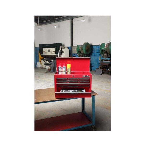 Hilka Heavy Duty 9 Drawer Tool Chest BBS - Red - Image 8