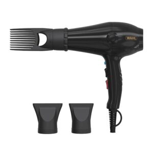 Wahl Powerpik 5000 Salon Styling Hair Dryer 2000W With 2 Speed & 3 Heat Settings – Black
