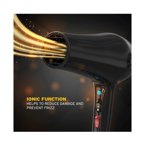 Wahl Powerpik 5000 Salon Styling Hair Dryer 2000W With 2 Speed & 3 Heat Settings - Black - Image 4