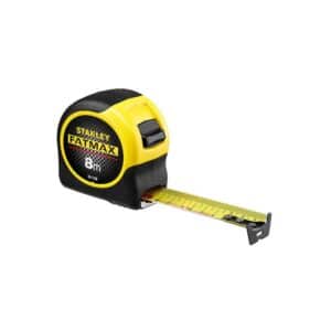 Stanley FatMax Blade Armor Magnetic Measure Tape 8 Metres 26ft 3 Rivet Metric Only – Yellow/Black