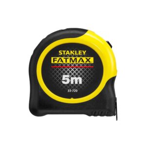 Stanley FatMax Blade Armor Measure Tape 5 Metres Metric Only – Yellow/Black