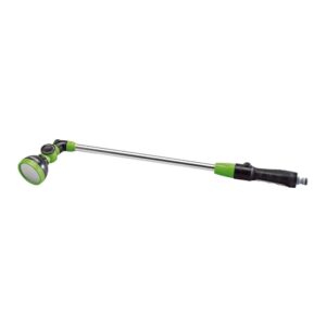 Draper Garden Watering Shower Lance 670mm – Green & Black