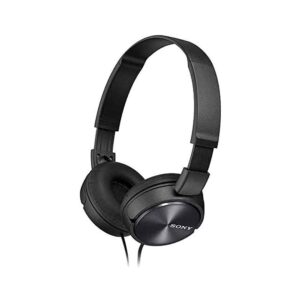 Sony ZX Series Stereo Foldable Headphones – Metallic Black