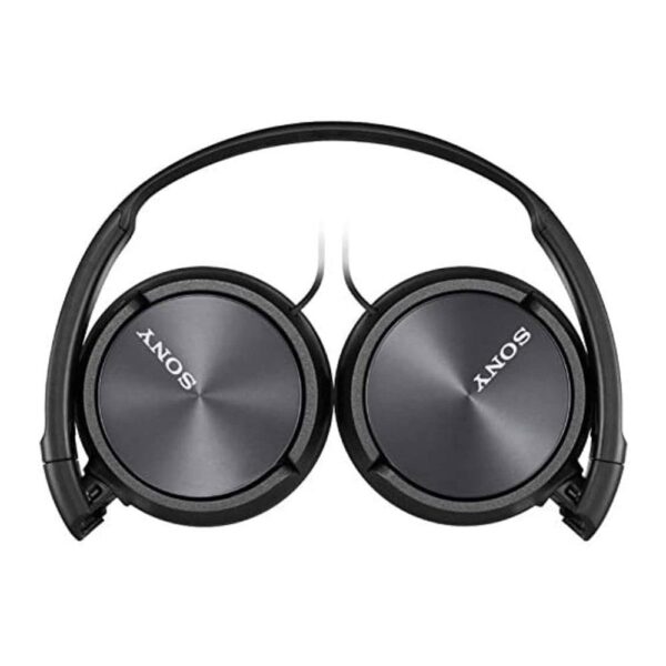 Sony ZX Series Stereo Foldable Headphones - Metallic Black - Image 4
