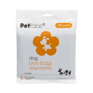 Petface Dog Poop Bags Degradable – 100 Pack
