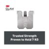 3M CLAW Drywall Picture Hanger Wall Hooks Holds Up To 7kg - 4 Hangers - Image 8