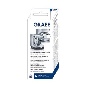 Graef Descaling Tablets For Coffee Machines 6 Pieces – White