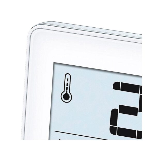 Beurer Thermo Hygrometer Indoor Climate Control Monitor Temperature & Humidity - Silver - Image 3