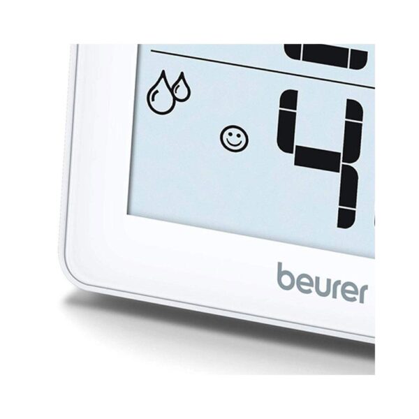 Beurer Thermo Hygrometer Indoor Climate Control Monitor Temperature & Humidity - Silver - Image 4
