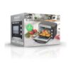 Daewoo Electric Oven with Adjustable Temperature Control Stainless Steel Glass 1300 W 23 Litre - Black - Image 5