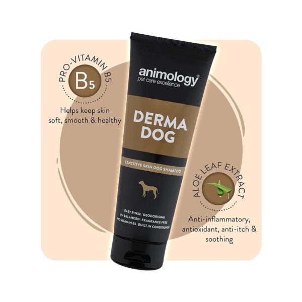 Animology Derma Dog Shampoo - 250ml - Image 4