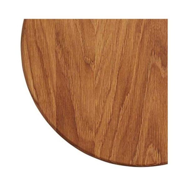 MasterClass Gourmet Prep & Serve Round Oak Paddle Board 30 x 40.5 x 1.5 cm - Brown - Image 3