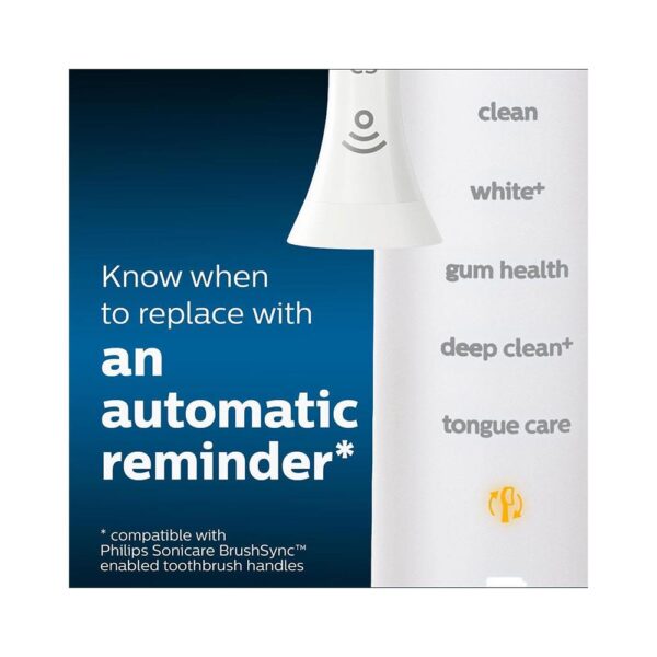 Philips Sonicare W Optimal Standard Sonic Toothbrush Heads 4pk - White - Image 5