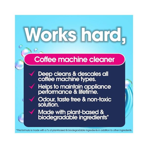 Ecozone Coffee Machine Cleaner & Descaler Cleans & Protects - 500ml - Image 3