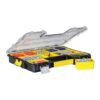 Stanley Fatmax Pro Shallow Stackable Storage Organiser With Metal Latches - Black/Yellow - Image 4
