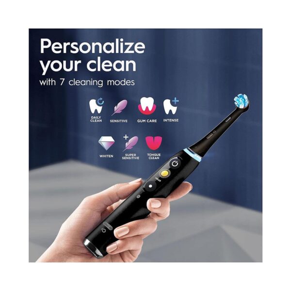 Oral-B iO Series 9 Electric Toothbrush Special Edition 7 Modes With Charging Travel Case - Black - Image 5
