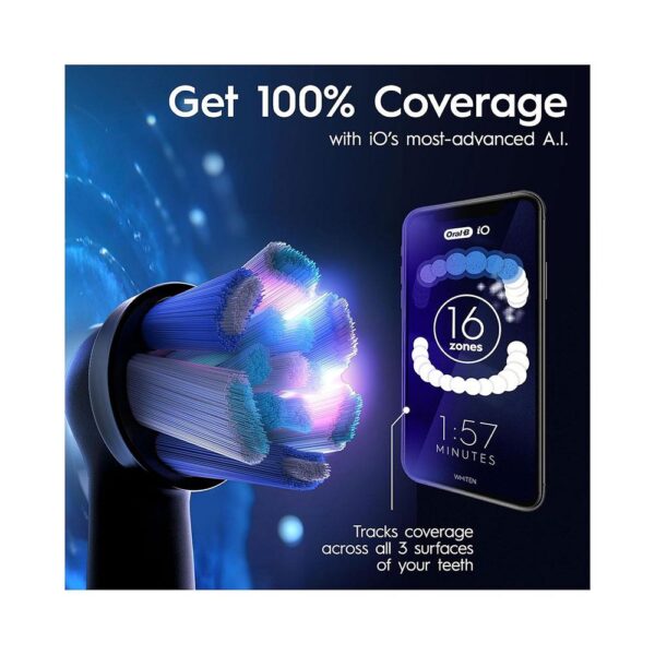 Oral-B iO Series 9 Electric Toothbrush Special Edition 7 Modes With Charging Travel Case - Black - Image 9
