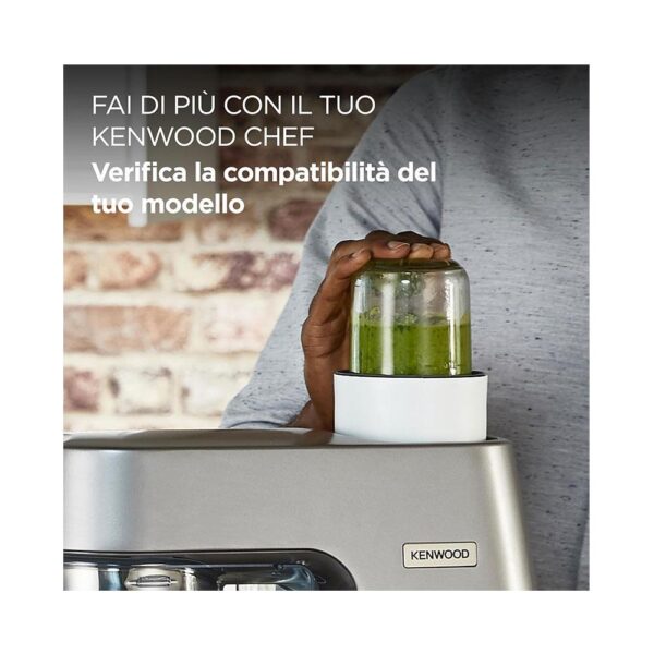 Kenwood Compact Chopper Grinder Attachment For Stand Mixers - White - Image 2
