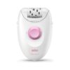 Braun Silk Epil 1 Epilator Corded Electric Tweezer Hair Removal From Legs & Body - White - Image 4
